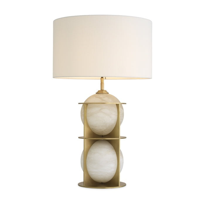 Product photograph of Eichholtz Eternity Table Lamp Brass from Olivia's.