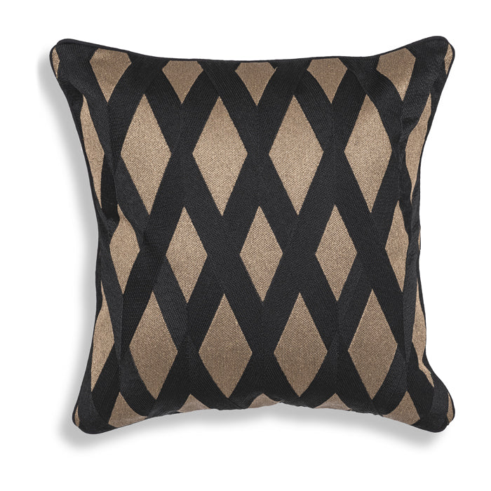 Product photograph of Eichholtz Splender Square Cushion Gold from Olivia's