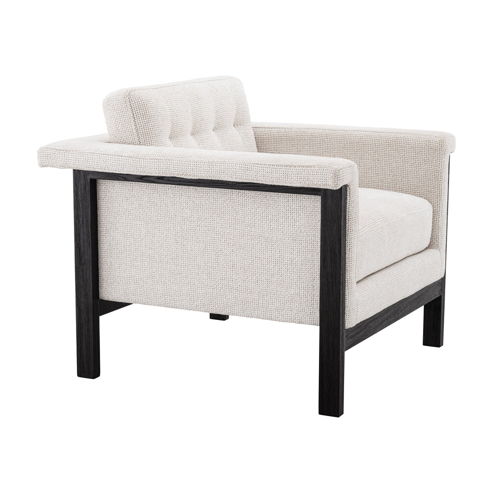 Product photograph of Eichholtz Allison Chair In Lyssa Off-white from Olivia's.