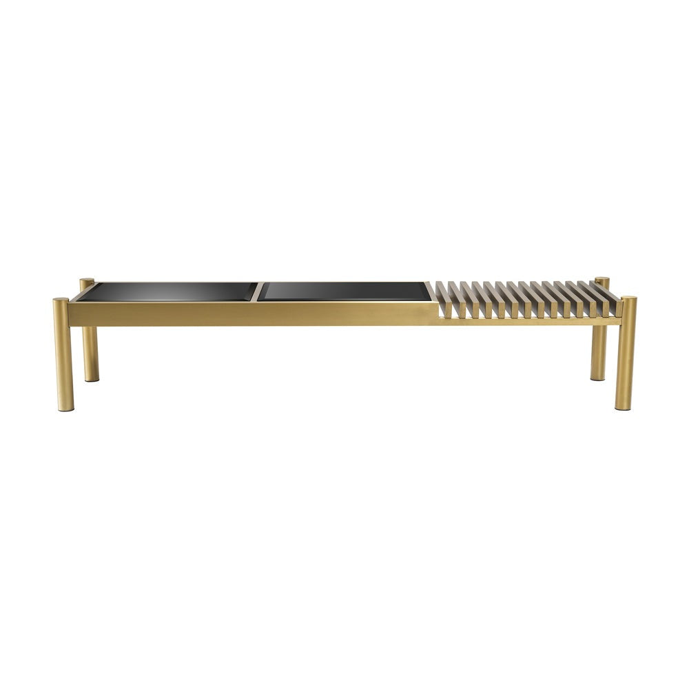 Eichholtz Bibi Coffee Table in Brushed Brass