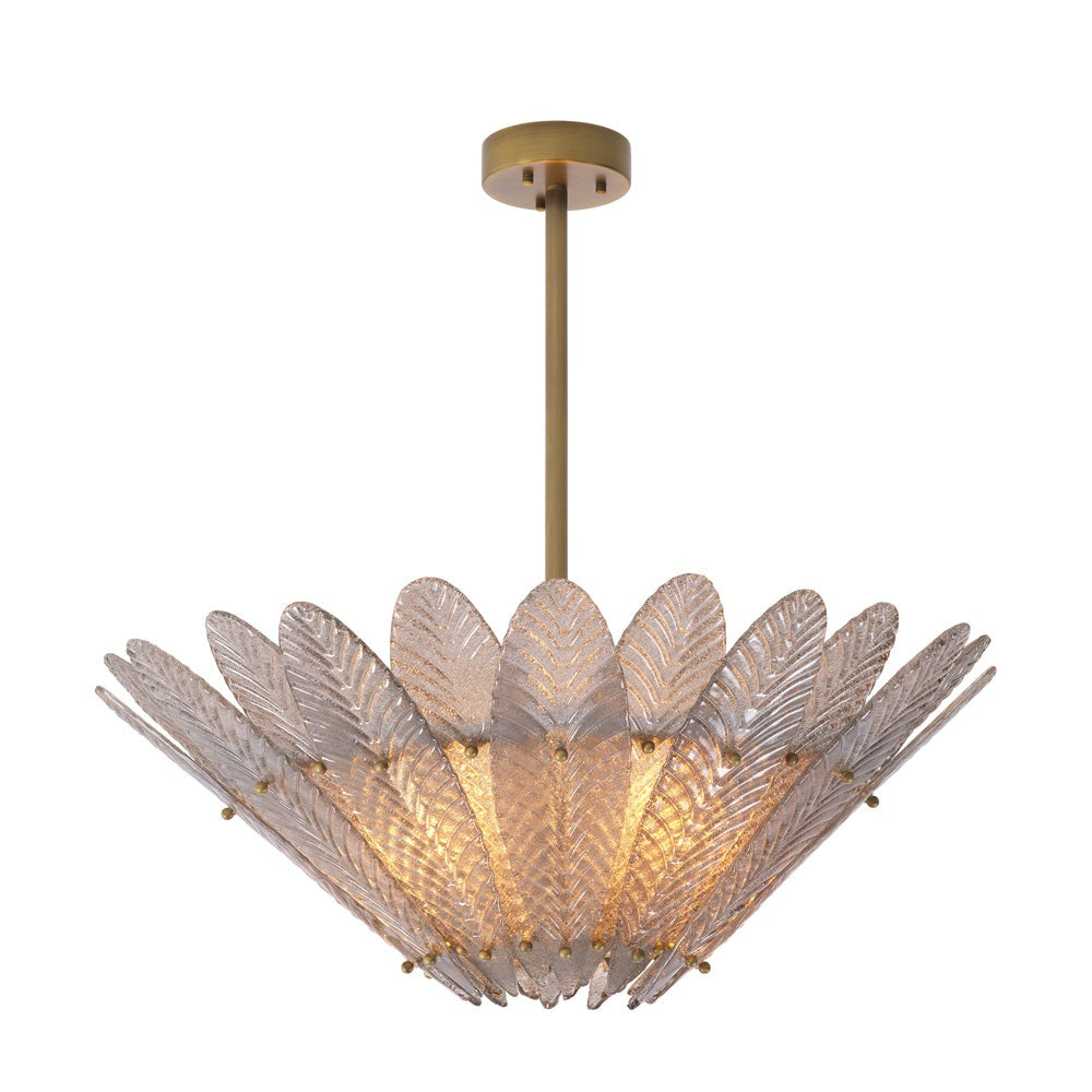 Eichholtz Scala Round Chandelier In Antique Brass