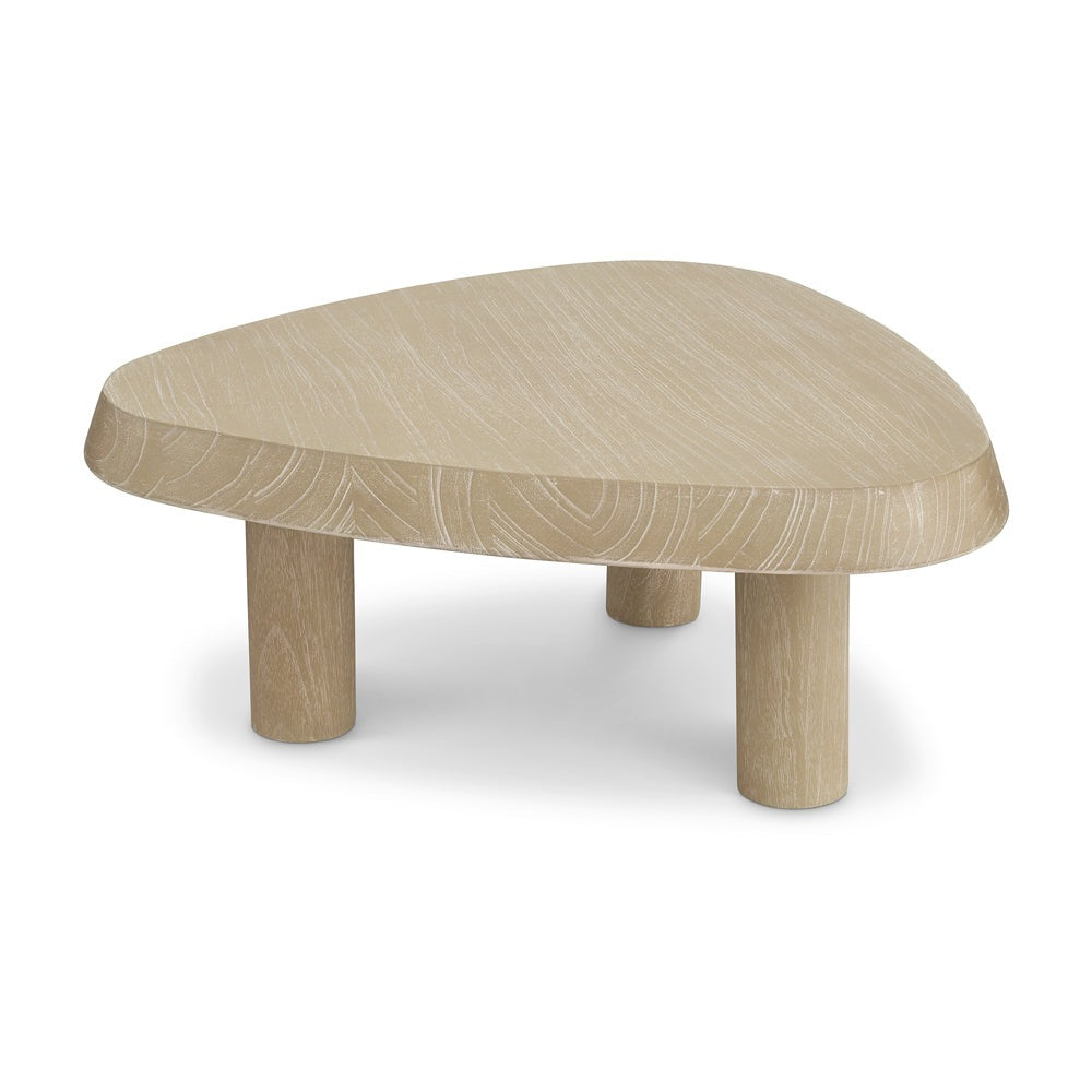 Eichholtz Small Bril Coffee Table In Washed Veneer