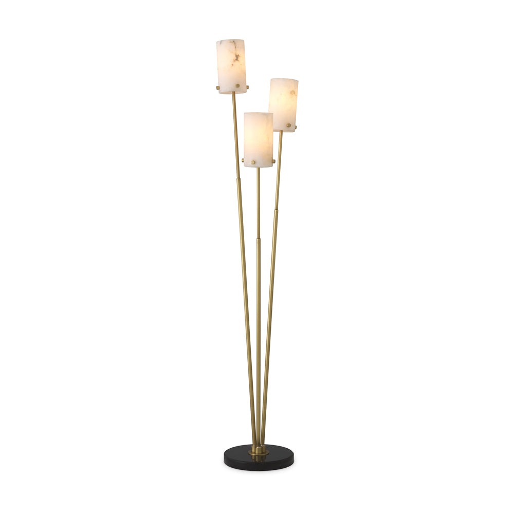 Eichholtz Rodolpho Floor Lamp In Antique Brass