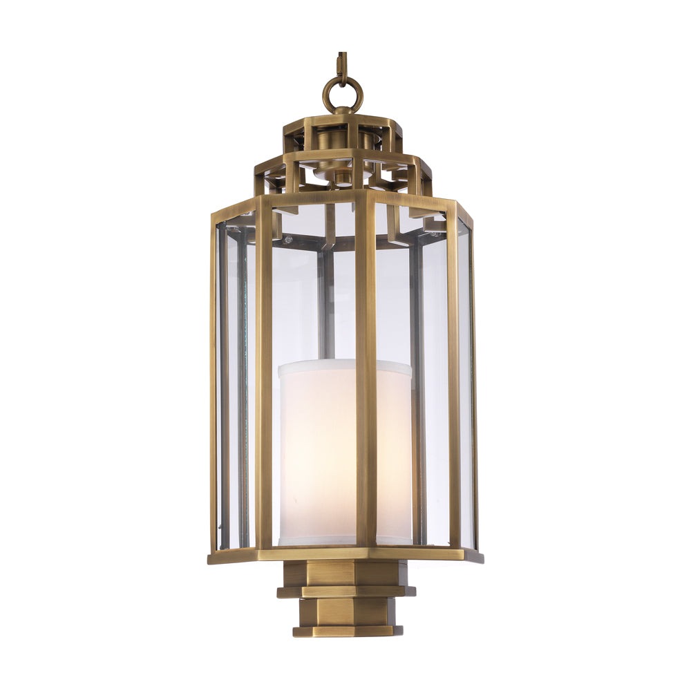 Product photograph of Eichholtz Monticello Lantern 24 Cm In Antique Brass from Olivia's.