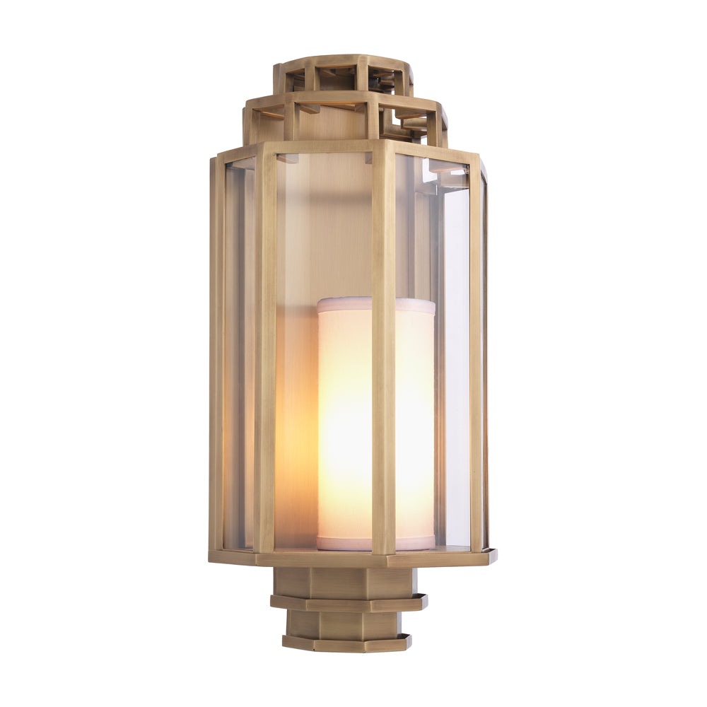 Eichholtz Monticello Wall Lamp in Antique Brass