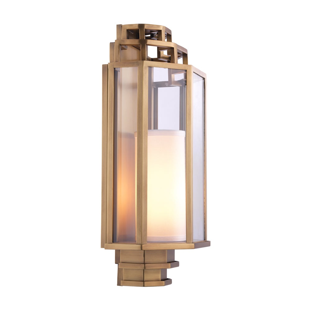 Eichholtz Monticello Wall Lamp in Antique Brass