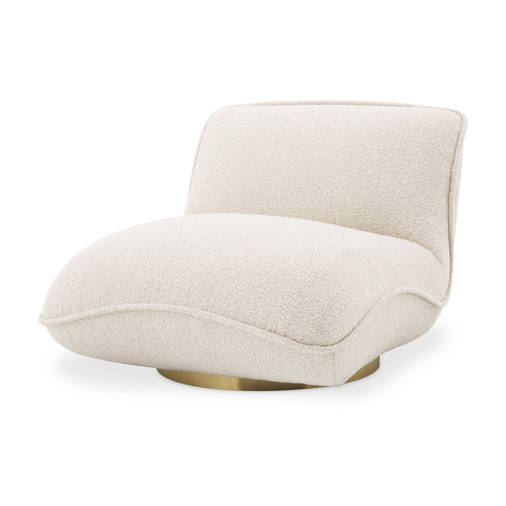Product photograph of Eichholtz Relax Chair In Boucl Cream from Olivia's