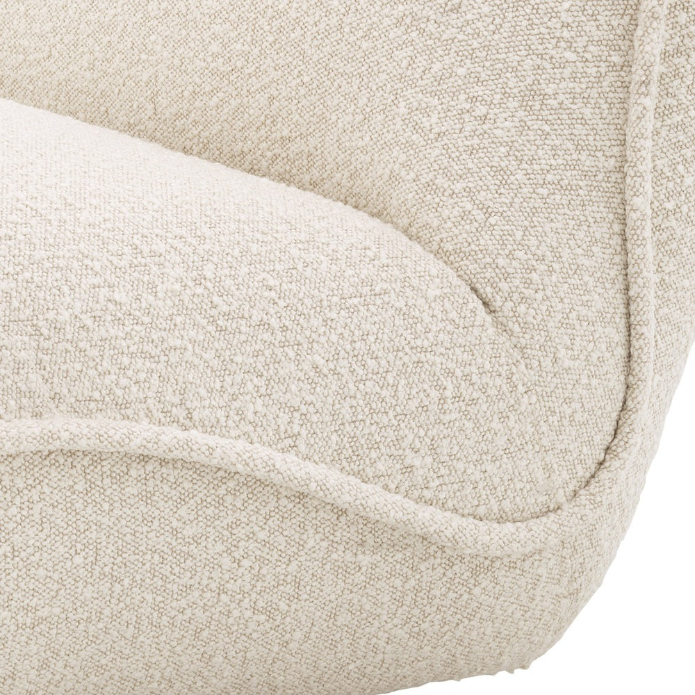 Product photograph of Eichholtz Relax Chair In Boucl Cream from Olivia's.