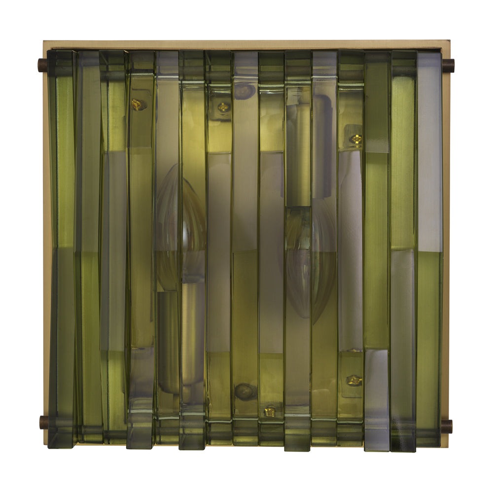 Product photograph of Eichholtz Small Nuvola Wall Lamp In Antique Brass from Olivia's.