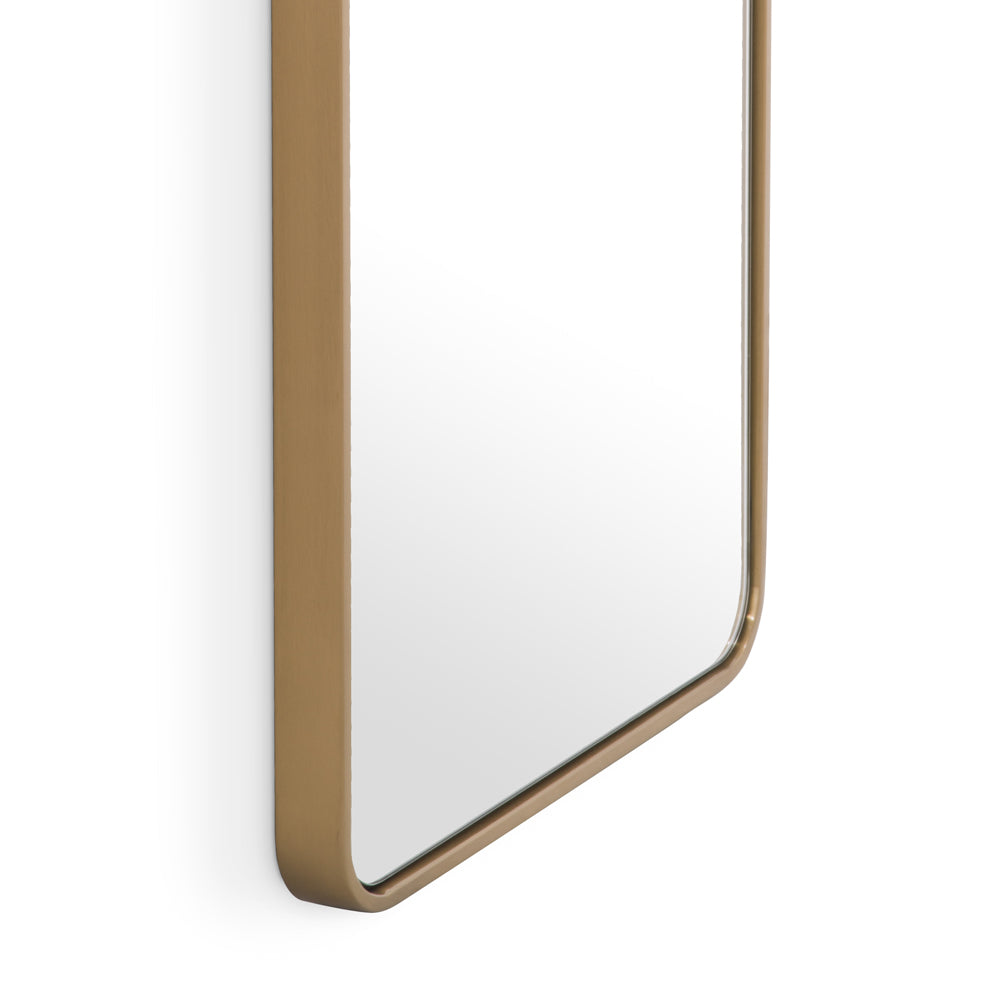 Product photograph of Eichholtz Solano Mirror In Antique Brass from Olivia's.