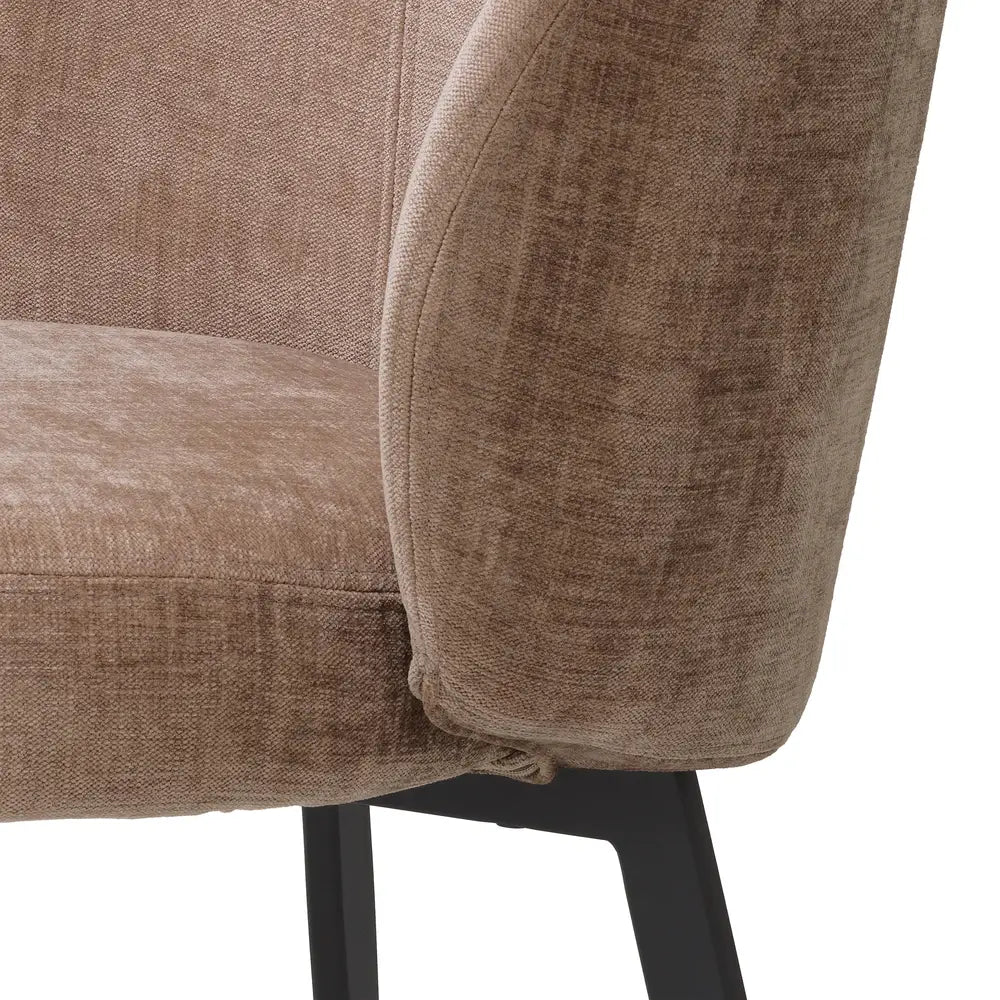Product photograph of Eichholtz Set Of 2 Lloyd Dining Chairs In Sisley Pink from Olivia's.