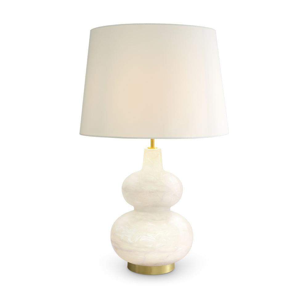 Product photograph of Eichholtz Cavo Table Lamp Cavo In Antique Brass With Shade from Olivia's