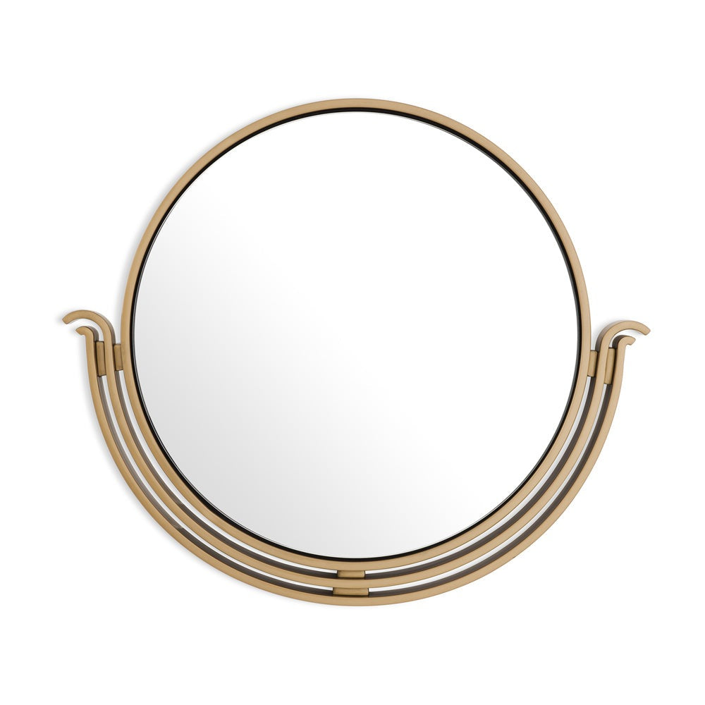 Product photograph of Eichholtz Mirror Tombo Antique Brass Finish from Olivia's