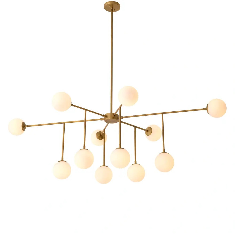 Eichholtz Aram Chandelier in Antique Brass Finish