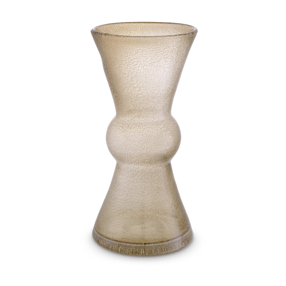 Product photograph of Eichholtz Axa Vase In Brown from Olivia's