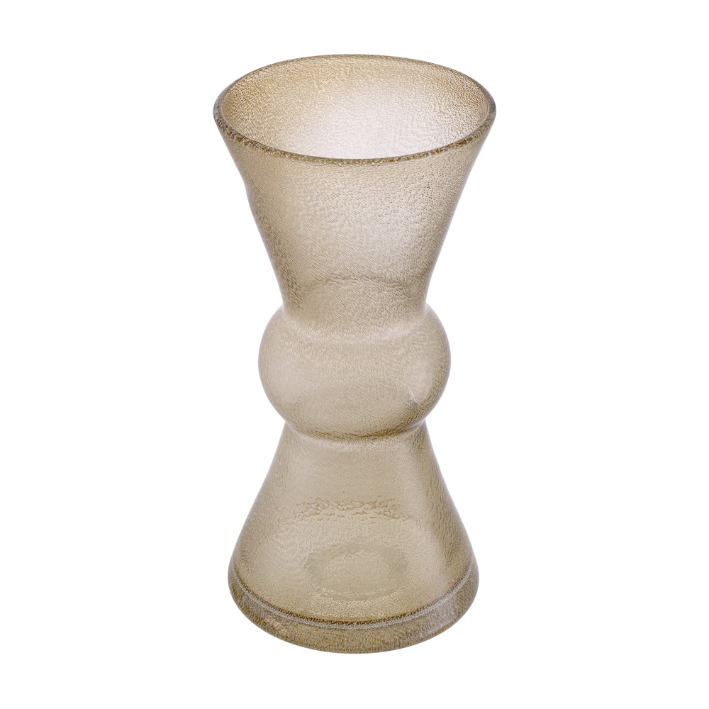 Product photograph of Eichholtz Axa Vase In Brown from Olivia's.