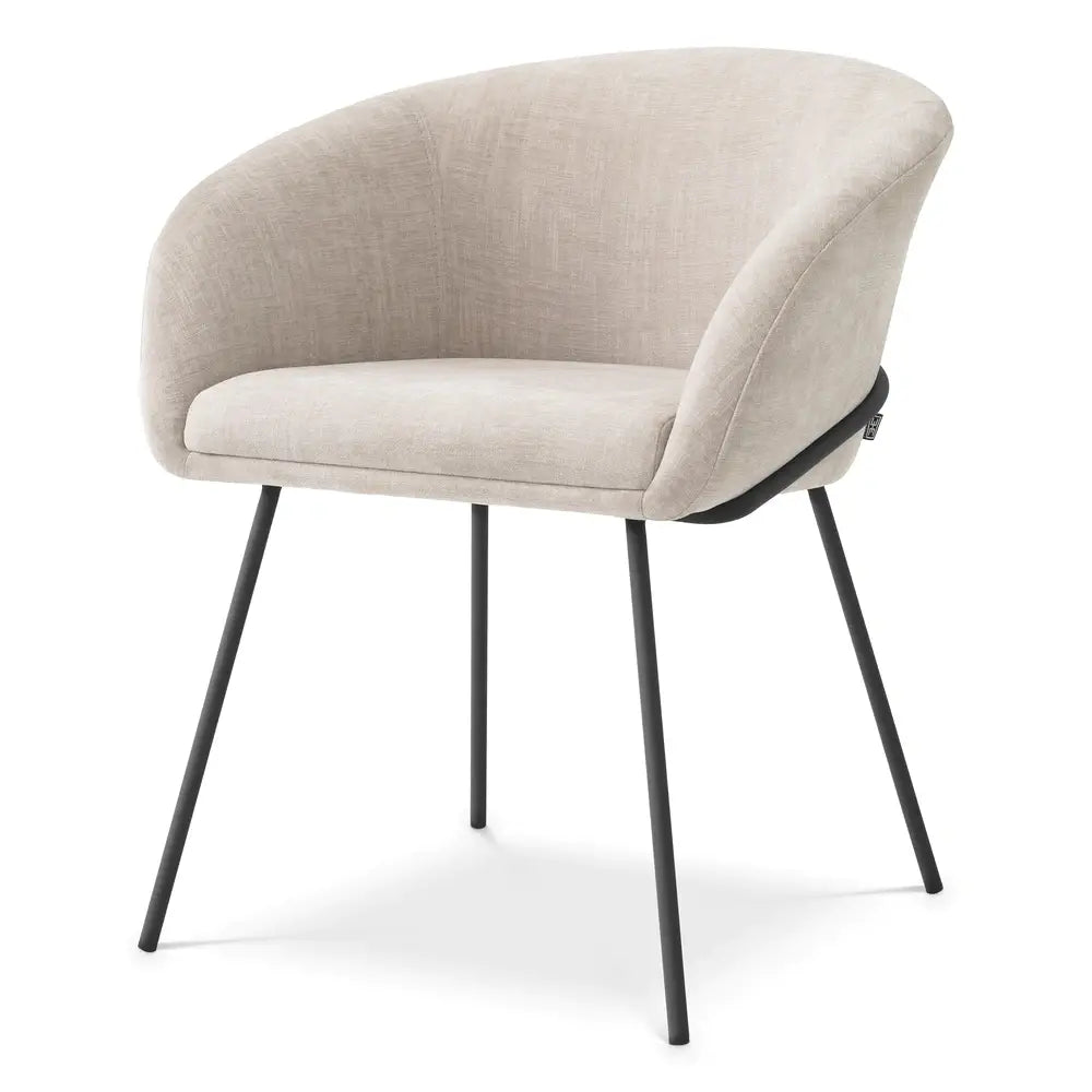 Eichholtz Campus Dining Chair In Sisley Beige