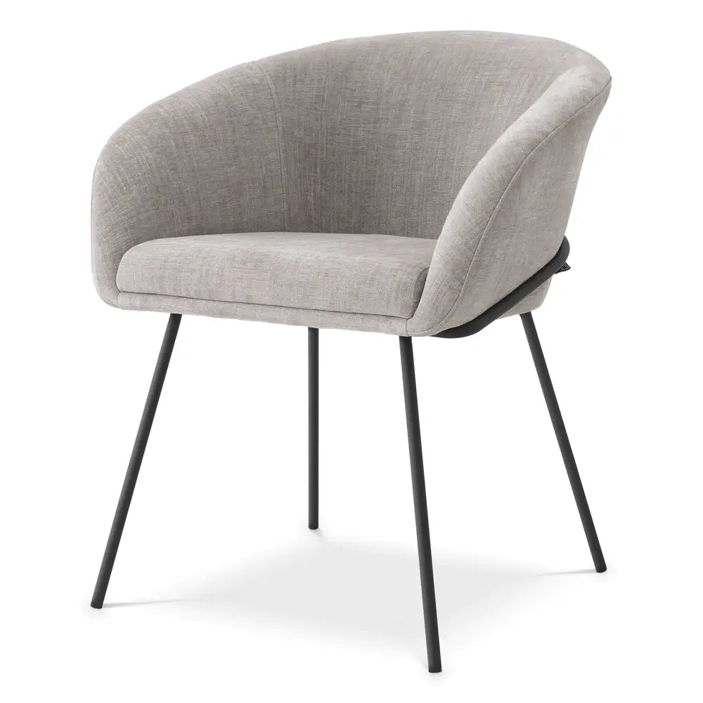 Eichholtz Campus Dining Chair In Sisley Grey