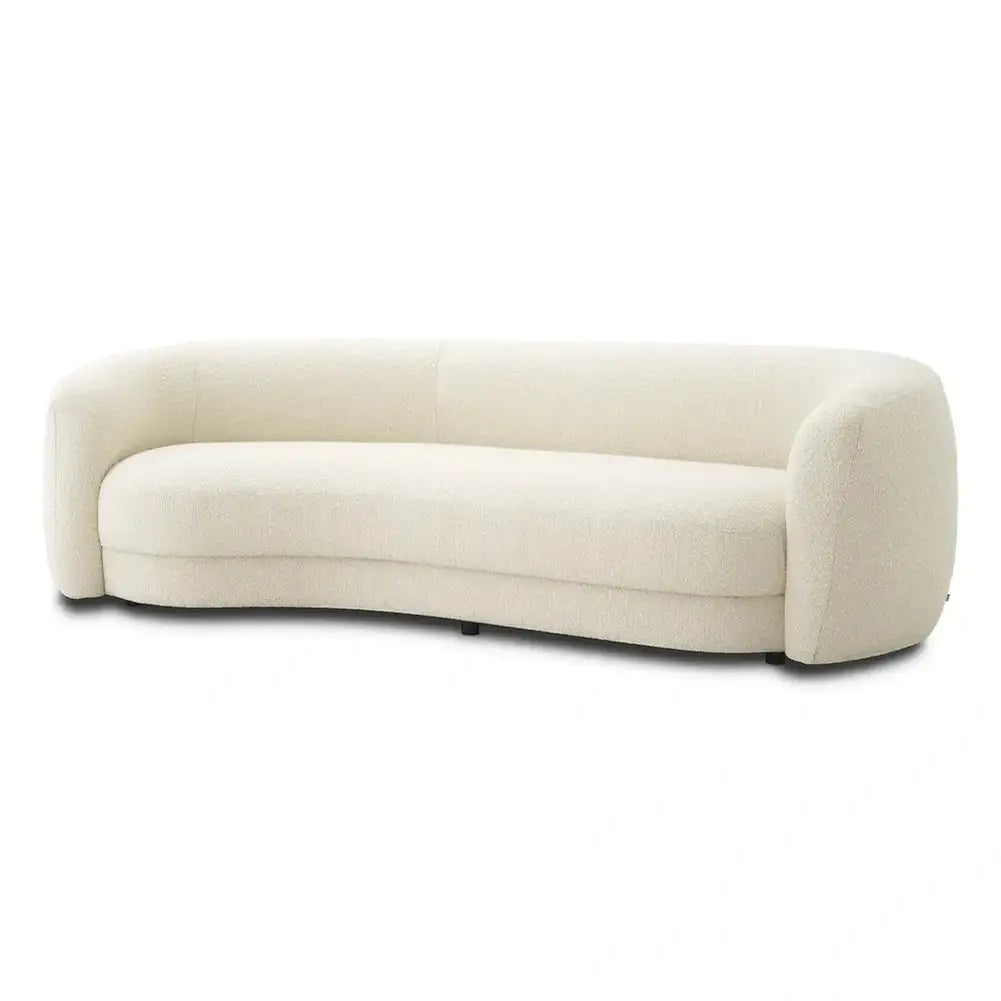 Product photograph of Eichholtz Blaine Sofa In Boucl Ivory from Olivia's