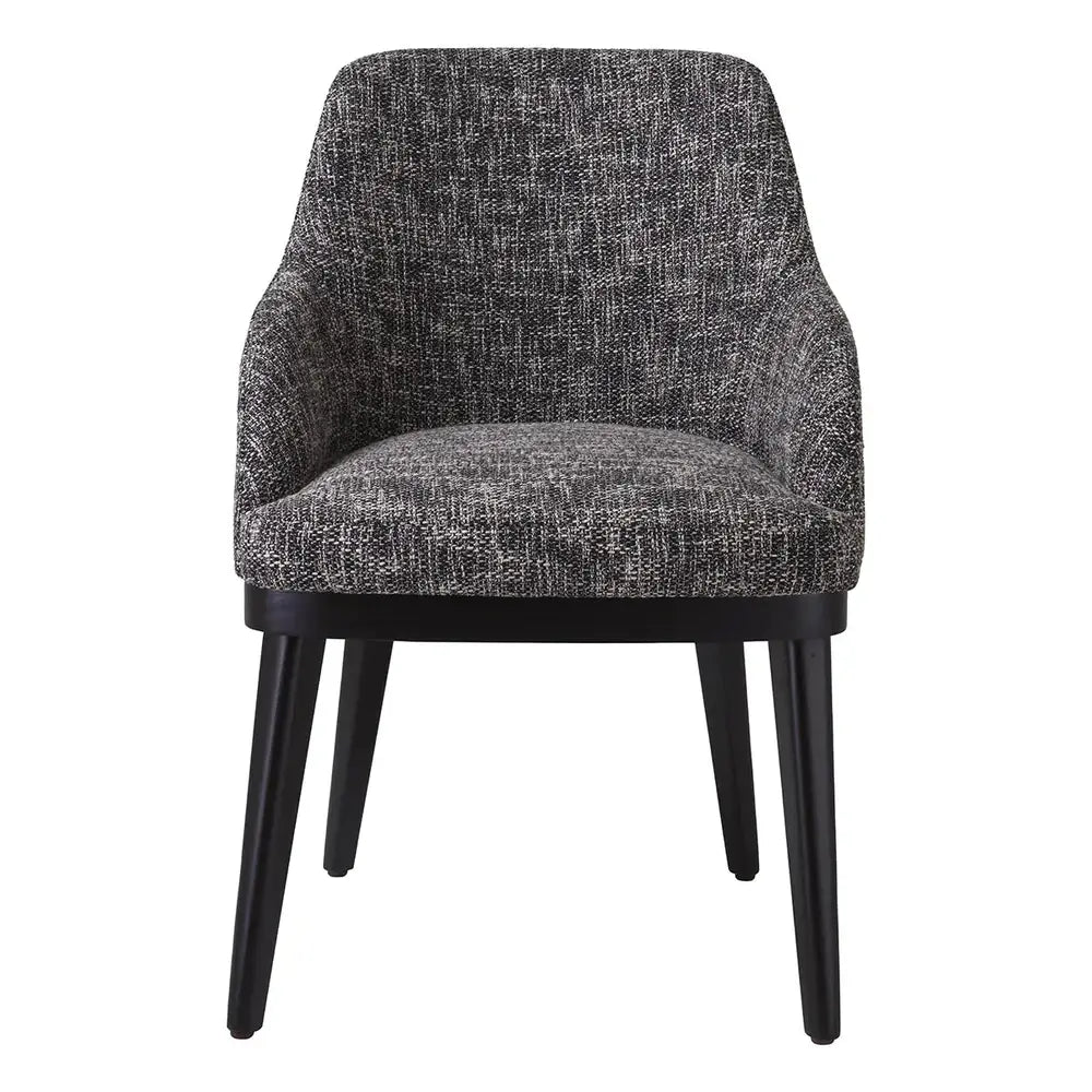 Product photograph of Eichholtz Costa Dining Chair In Cambon Black from Olivia's.