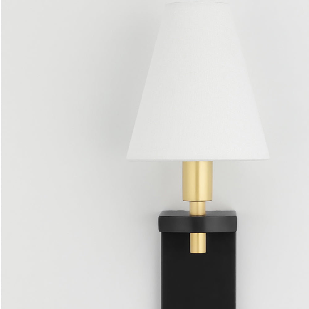 Product photograph of Hudson Valley Lighting Dooley Wall Sconce Aged Old Bronze from Olivia's.