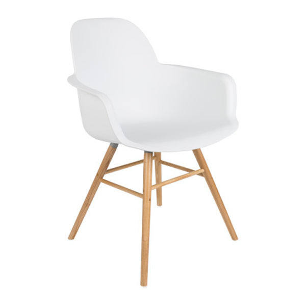 Zuiver Albert Kuip Armchair White White