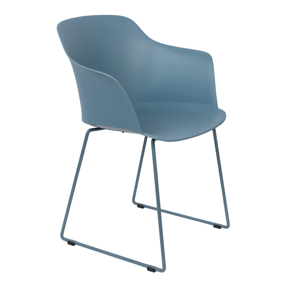 Olivias Nordic Living Collection Tor Dining Chair In Blue