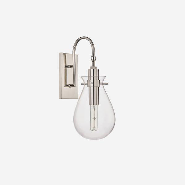 Andrew Martin Ivy Wall Light Polished Nickel