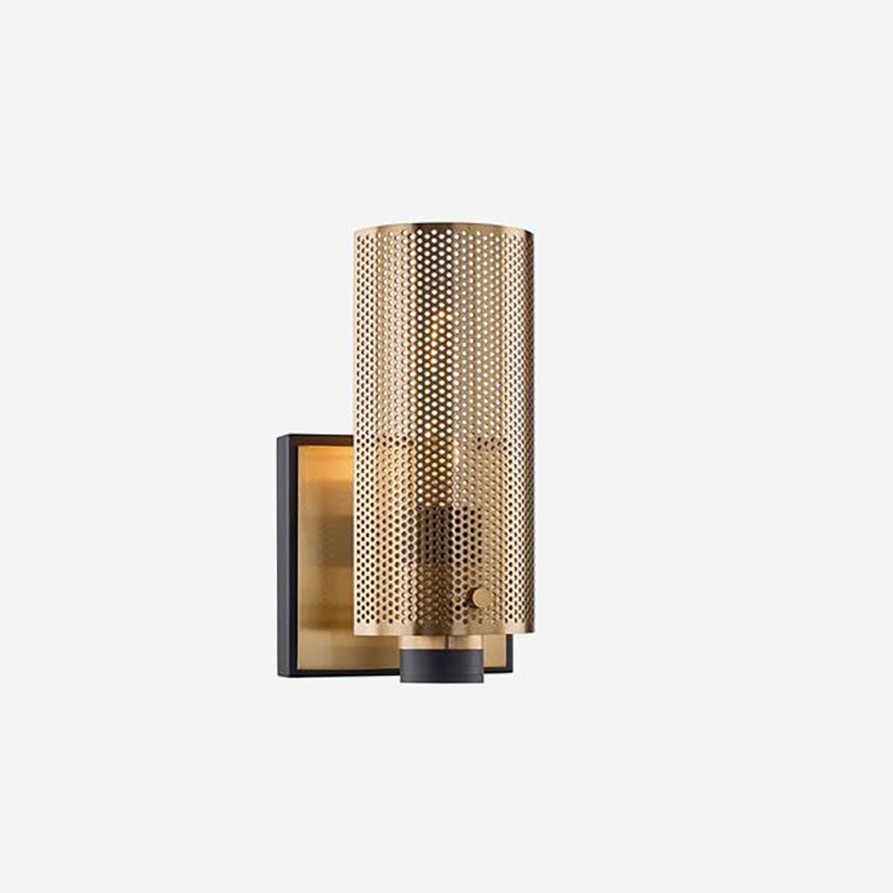 Product photograph of Andrew Martin Pilsen Wall Light Gold from Olivia's