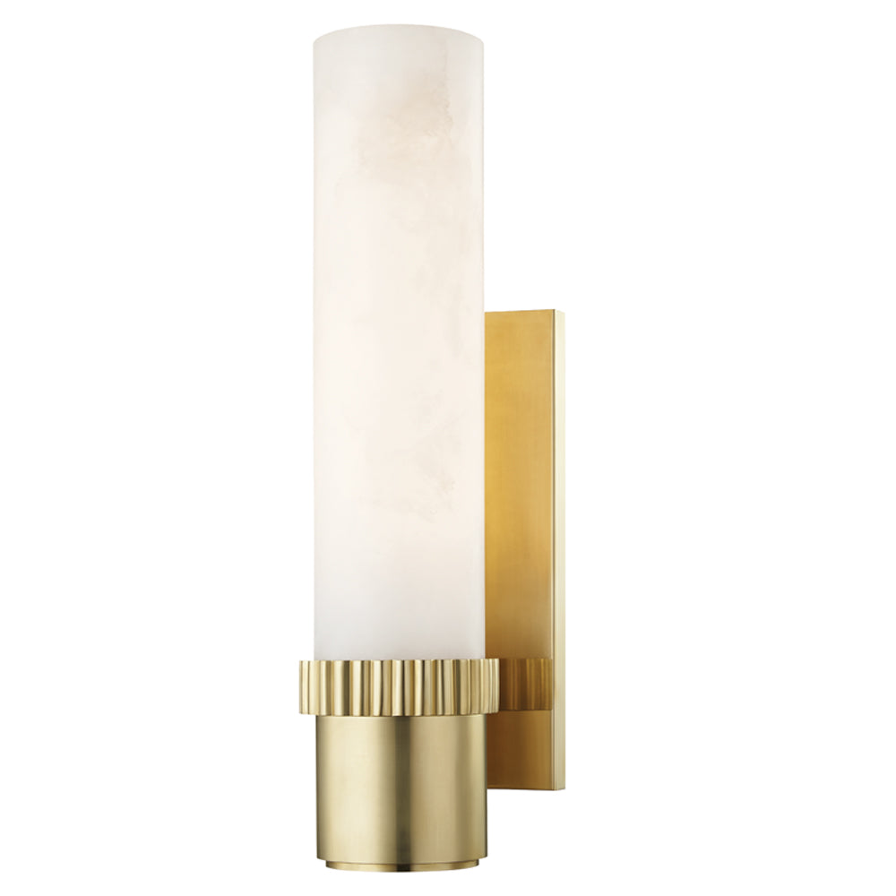 Hudson Valley Lighting Argon Wall Sconce Aged Brass