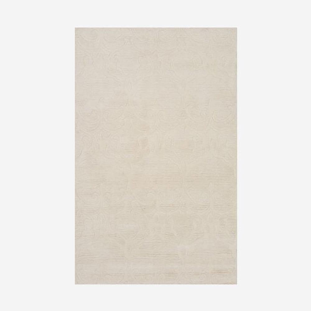 Product photograph of Andrew Martin Masonic Rug White 366 X 4 X 275cm from Olivia's