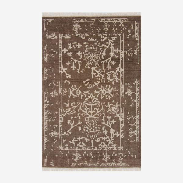 Product photograph of Andrew Martin Belleville Rug Brown 305 X 4 X 244 Cm from Olivia's.