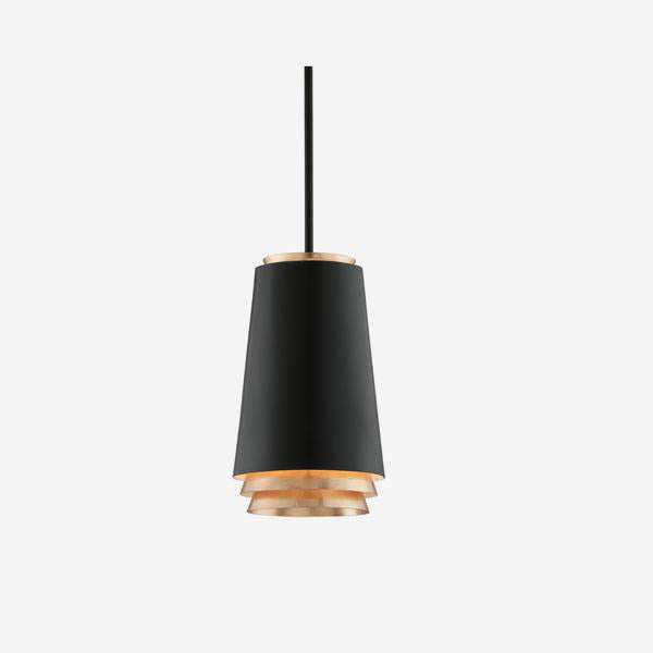 Andrew Martin Fahrenheit Pendant Light Black Large