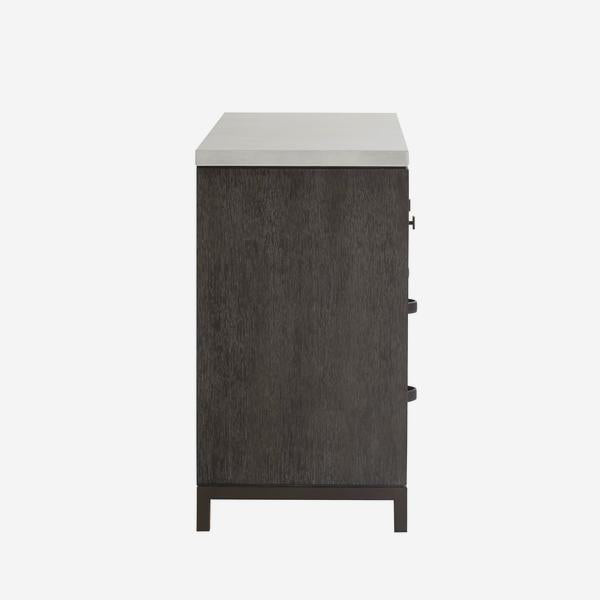 Product photograph of Andrew Martin Emerson Chest Of Drawers Black from Olivia's.