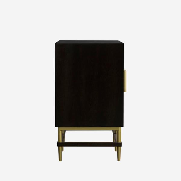 Product photograph of Andrew Martin Reuben Sideboard Black Grey from Olivia's.