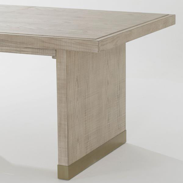 Product photograph of Andrew Martin Raffles 10 Seater Natural Extending Dining Table from Olivia's.