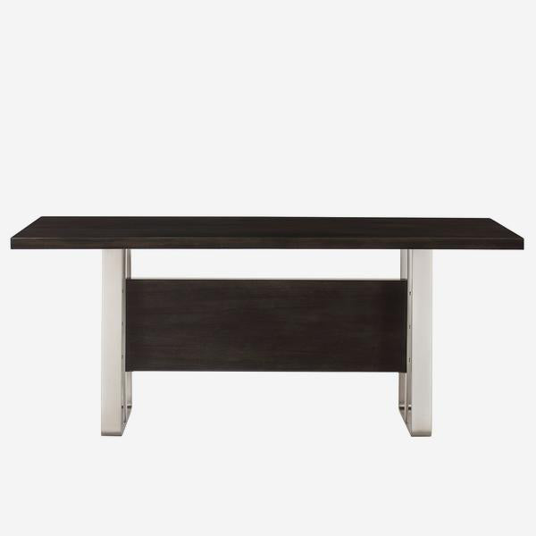 Product photograph of Andrew Martin Almera 6 - 8 Seater Dining Table Black from Olivia's.