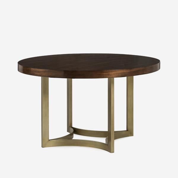 Product photograph of Andrew Martin Chester 4 Seater Dining Table Brown from Olivia's