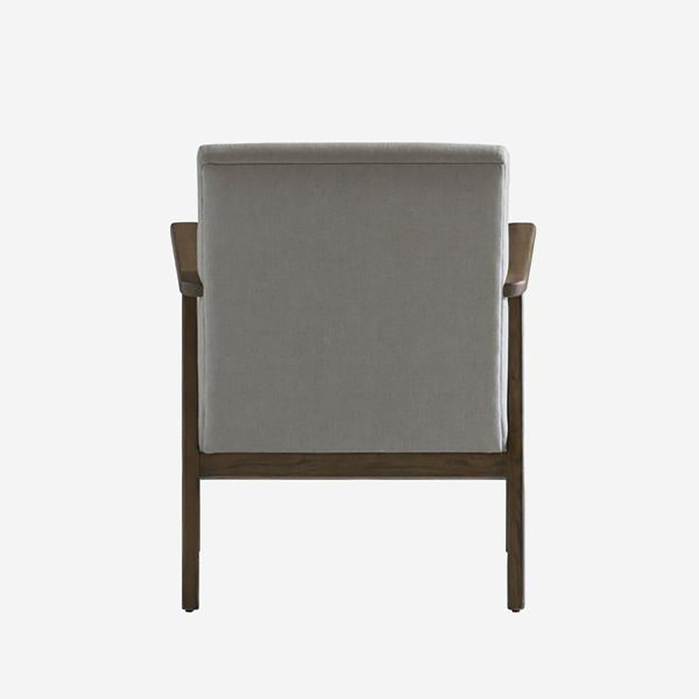 Product photograph of Andrew Martin Armchair Rory In White from Olivia's.