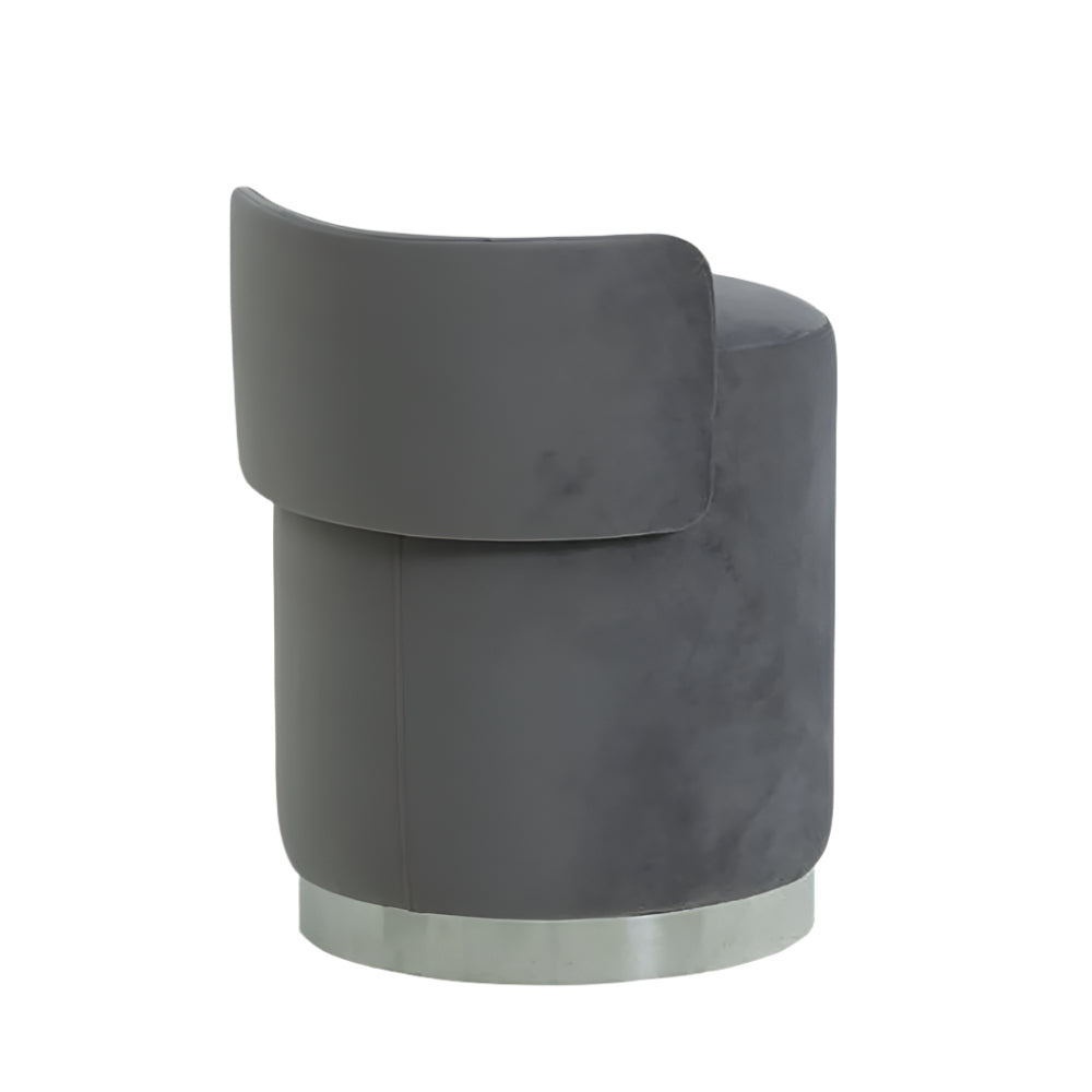 Product photograph of Otis Stool - Grey from Olivia's.