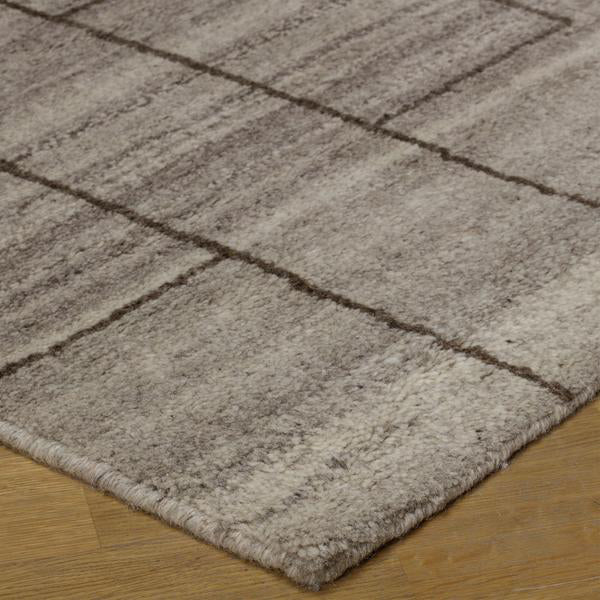 Product photograph of Andrew Martin Abohar Rug Brown 244 X 4 X 153 Cm from Olivia's.