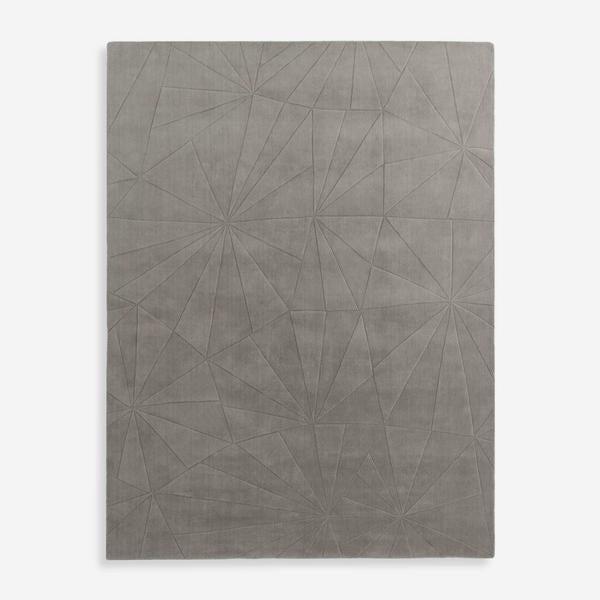 Product photograph of Andrew Martin Fabrice Rug Grey 305 X 4 X 244cm from Olivia's