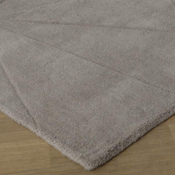 Product photograph of Andrew Martin Fabrice Rug Grey 366 X 4 X 275cm from Olivia's.