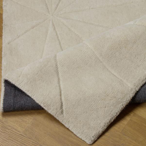 Product photograph of Andrew Martin Fabrice Rug Light Cream 305 X 4 X 244cm from Olivia's.