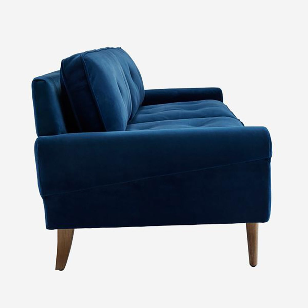 Product photograph of Andrew Martin 2 Seater Firecracker Dark Sofa Blue from Olivia's.