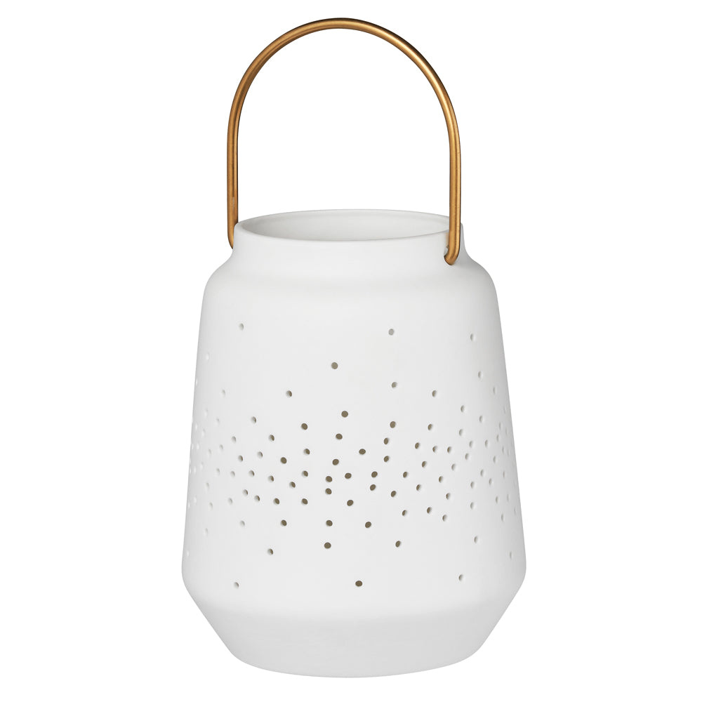 Product photograph of Mini Porcelain Lantern Small from Olivia's.