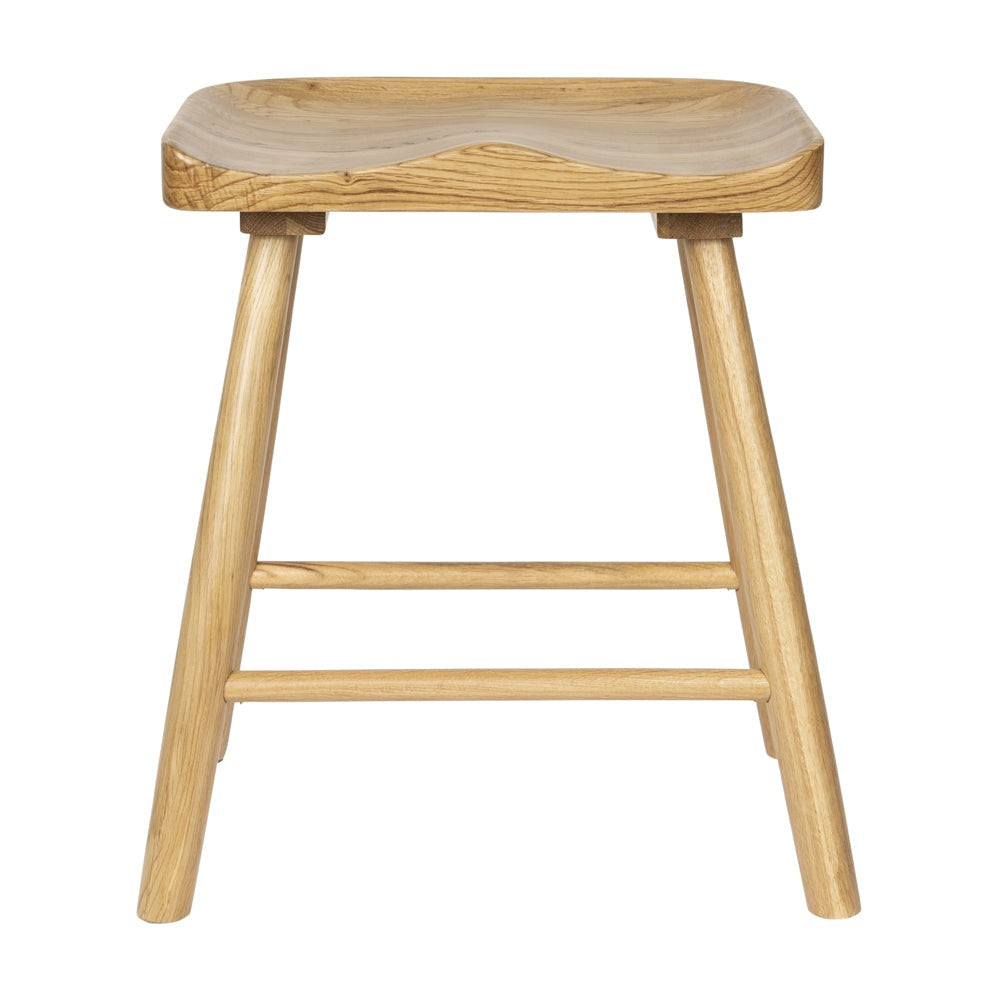 Product photograph of Olivia S Nordic Living Collection Wander Stool In Natural from Olivia's.