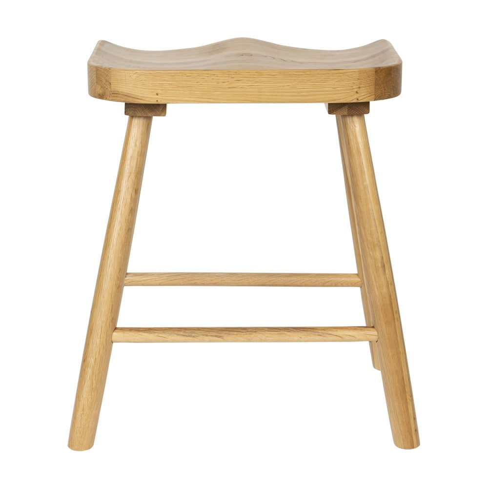 Product photograph of Olivia S Nordic Living Collection Wander Stool In Natural from Olivia's.