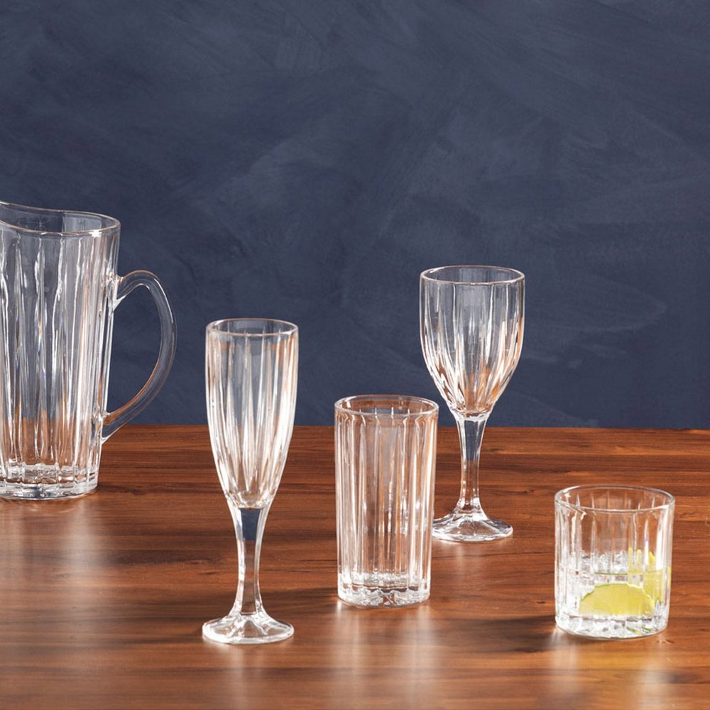 Product photograph of Olivia S Set Of 4 Beaumont Crystal Clear Tumblers from Olivia's.