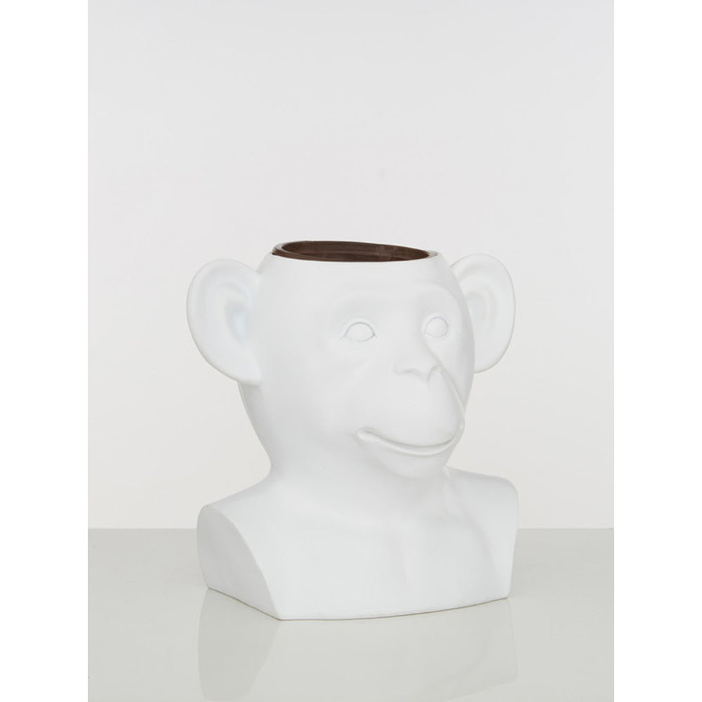 Product photograph of Olivia S Monkey Planter from Olivia's.